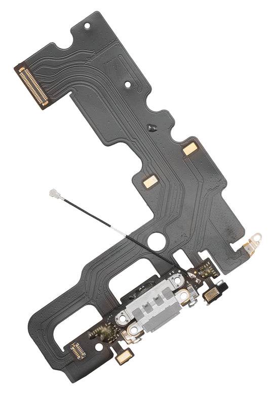 Ladekontakt - Apple iPhone 7 Mikrofon - Apple iPhone 7, Sølv