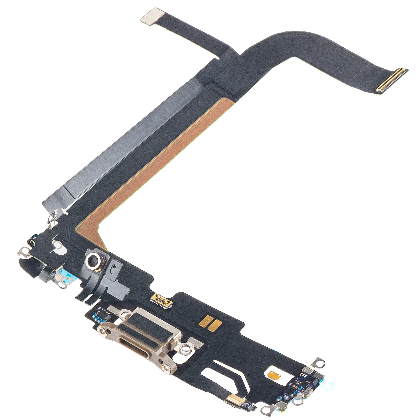 Apple iPhone 13 Pro Max mikrofon - bånd for ladekontakt - gull