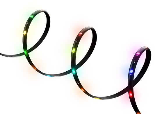 Yeelight LED-stripe, Wi-Fi, OBSID RGBIC, 2 m, svart YLFWD-0025 YLFWD-0025