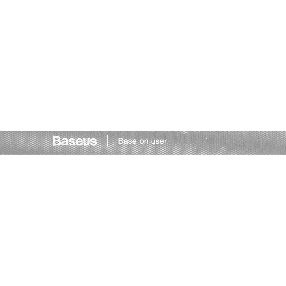 Baseus Circle Kabelorganisator, Velcro, 3m, Grå ACMGT-F0G