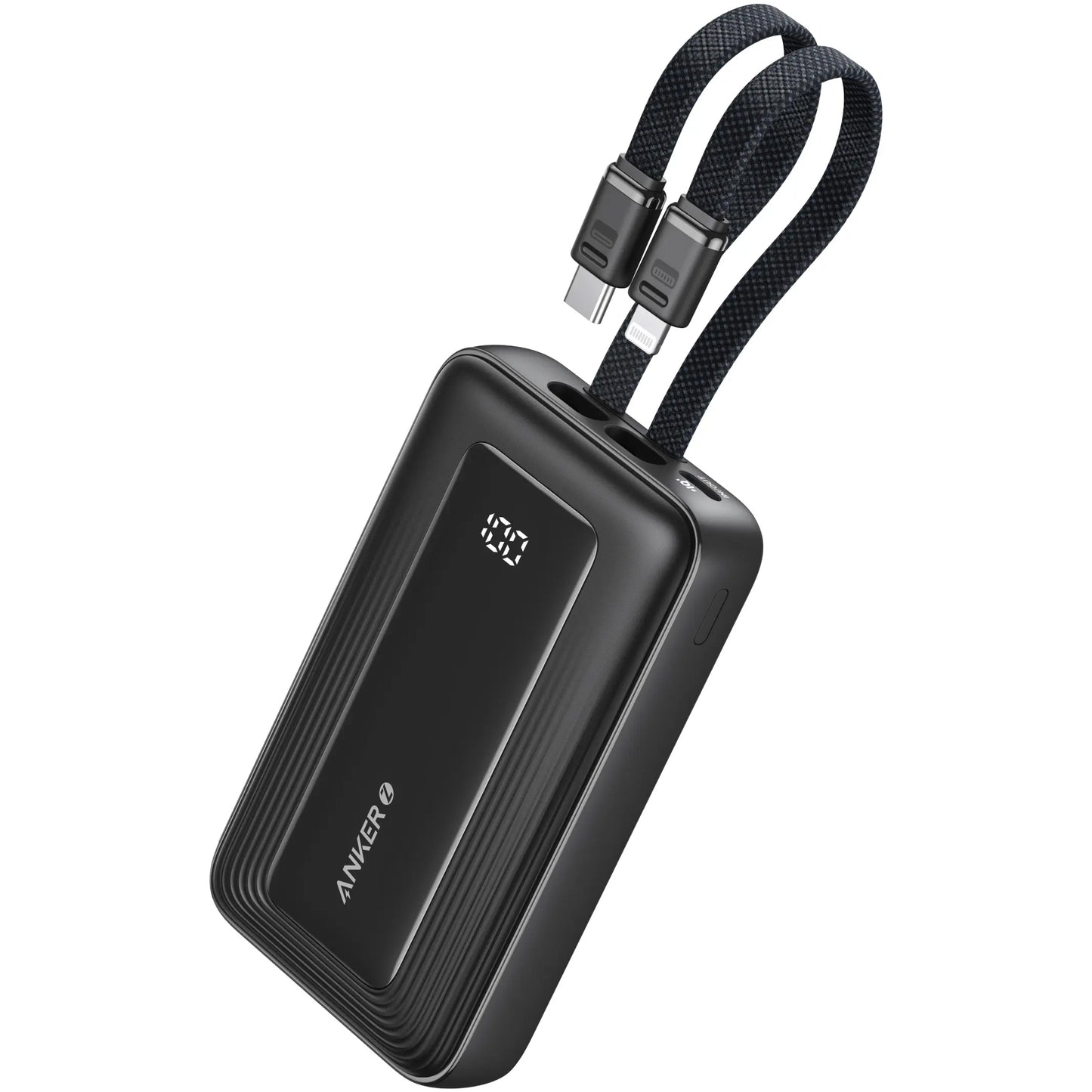 Anker PowerCore eksternt batteri, 20000 mAh, 30 W, QC + PD, 1 x Lightning - 1 x USB-A - 2 x USB-C, svart A1681G11