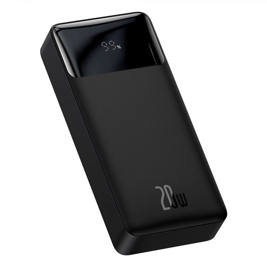 Ekstern Batteri Baseus Bipow, 20000mAh, 20W, QC + PD, 1 x USB-C - 2 x USB-A, Svart PPBD050501