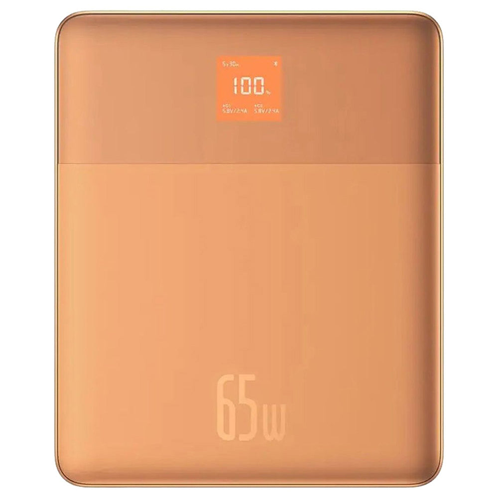 Ekstern Batteri Baseus Blade 2, 12000mAh, 65W, PD, 2 x USB-C, Oransje P10063801733-00