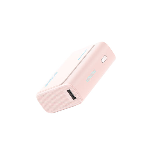 Ekstern batteri Cuktech CP13, 10000mAh, 30W, QC + PD, 1 x USB-A - 1 x USB-C, Rosa CUK0PB100DPK