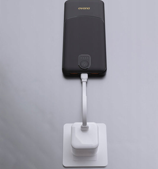 Ekstern Batteri Dudao K10Pro, 20000mAh, 12W, 2 x USB-A, Svart