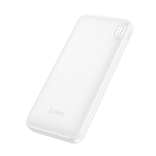 Ekstern batteri HOCO J128, 10000mAh, 10W, 2 x USB-A, Hvit