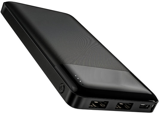 Ekstern batteri HOCO J72, 10000mAh, 10W, 2 x USB-A, Svart