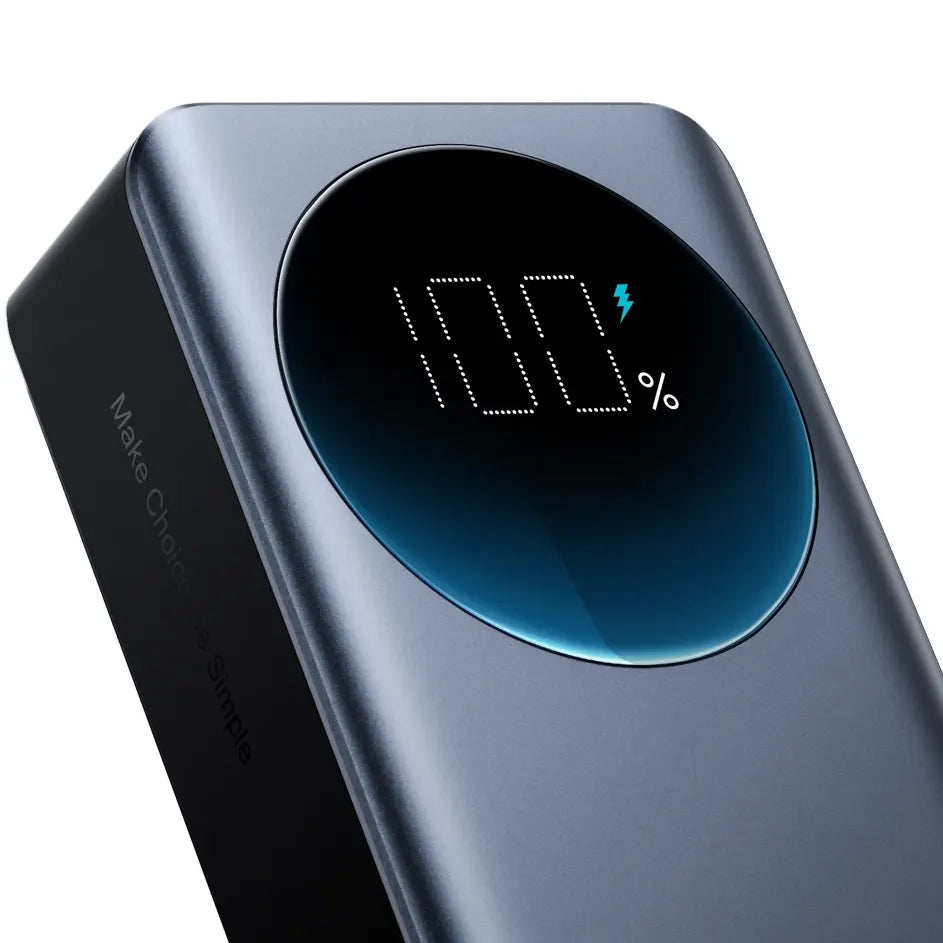 Ekstern Batteri Joyroom JR-PBF05, 30000mAh, 65W, QC + PD, 1 x USB-A - 2 x USB-C, Svart