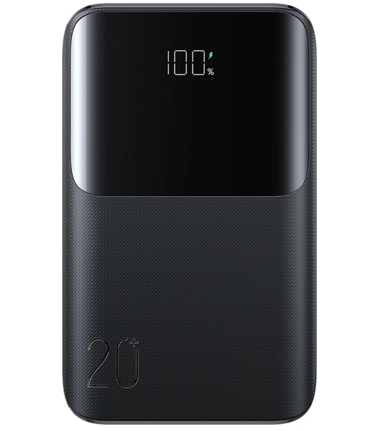 Ekstern batteri Joyroom JR-QP192, 20000mAh, 22.5W, QC + PD, 1 x USB-A - 2 x USB-C, Svart