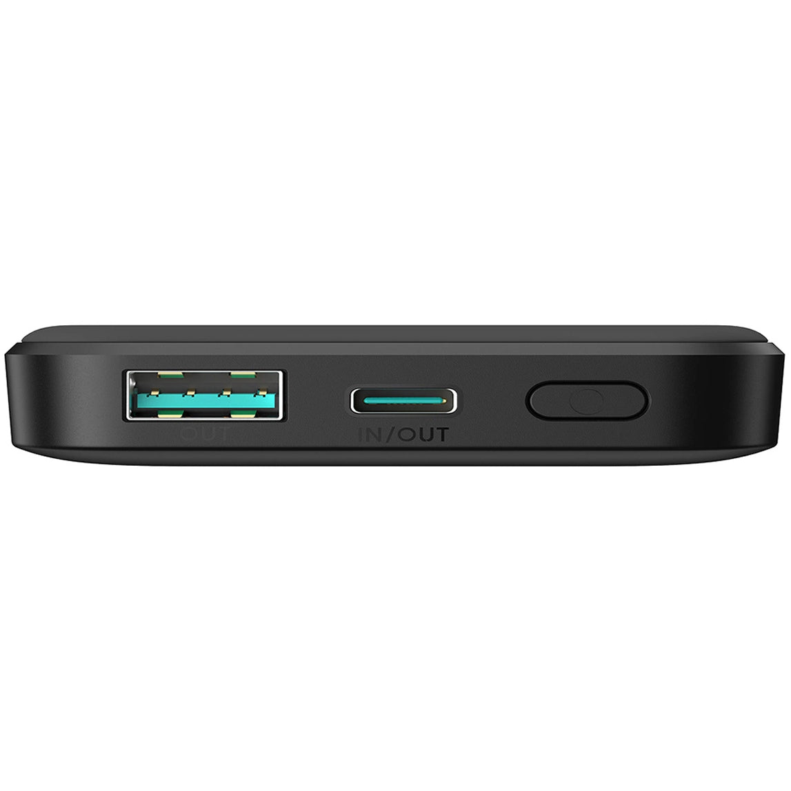 Ekstern trådløs batteri Joyroom JR-W020 Mini, 5000mAh, 20W, QC + PD + FQI, 1 x QI - 1 x USB-A - 1 x USB-C, Svart