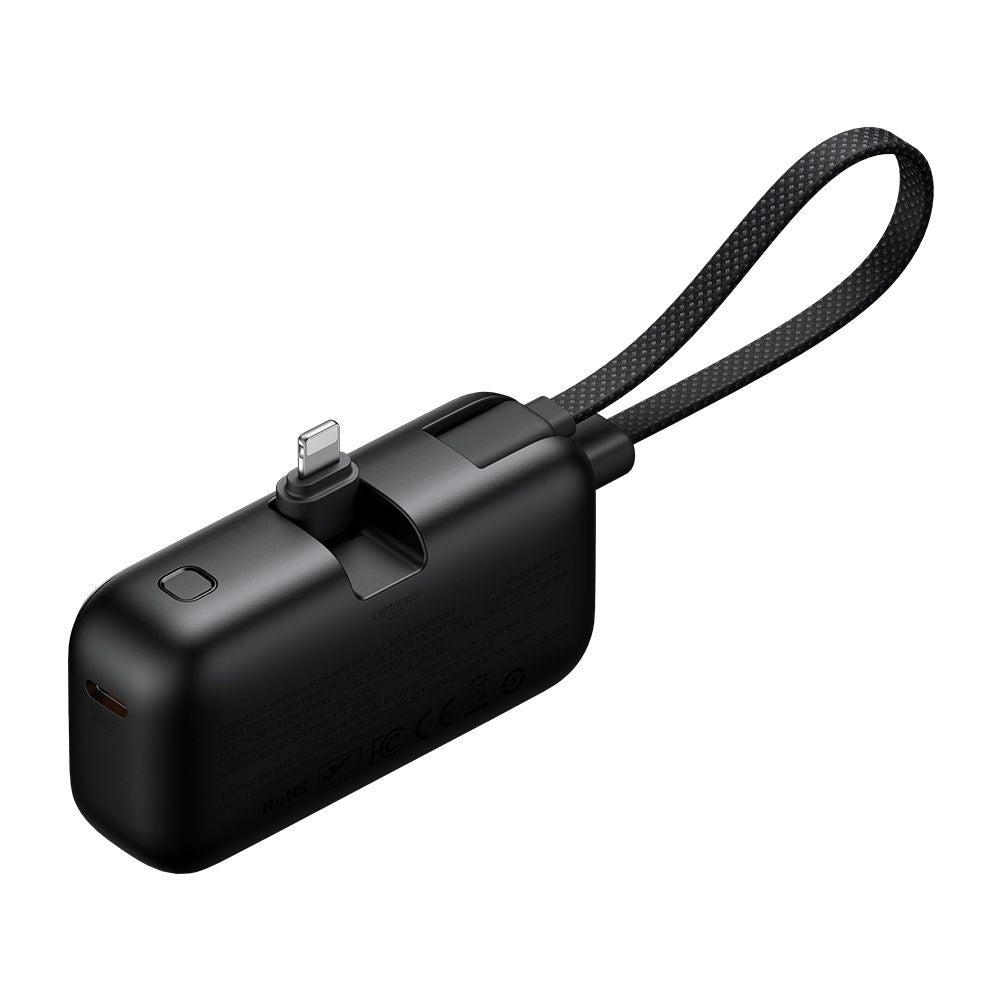 Ekstern batteri McDodo MC-7800 Freekit, 5000mAh, 22.5W, PD, 1 x Lightning - 2 x USB-C, Svart