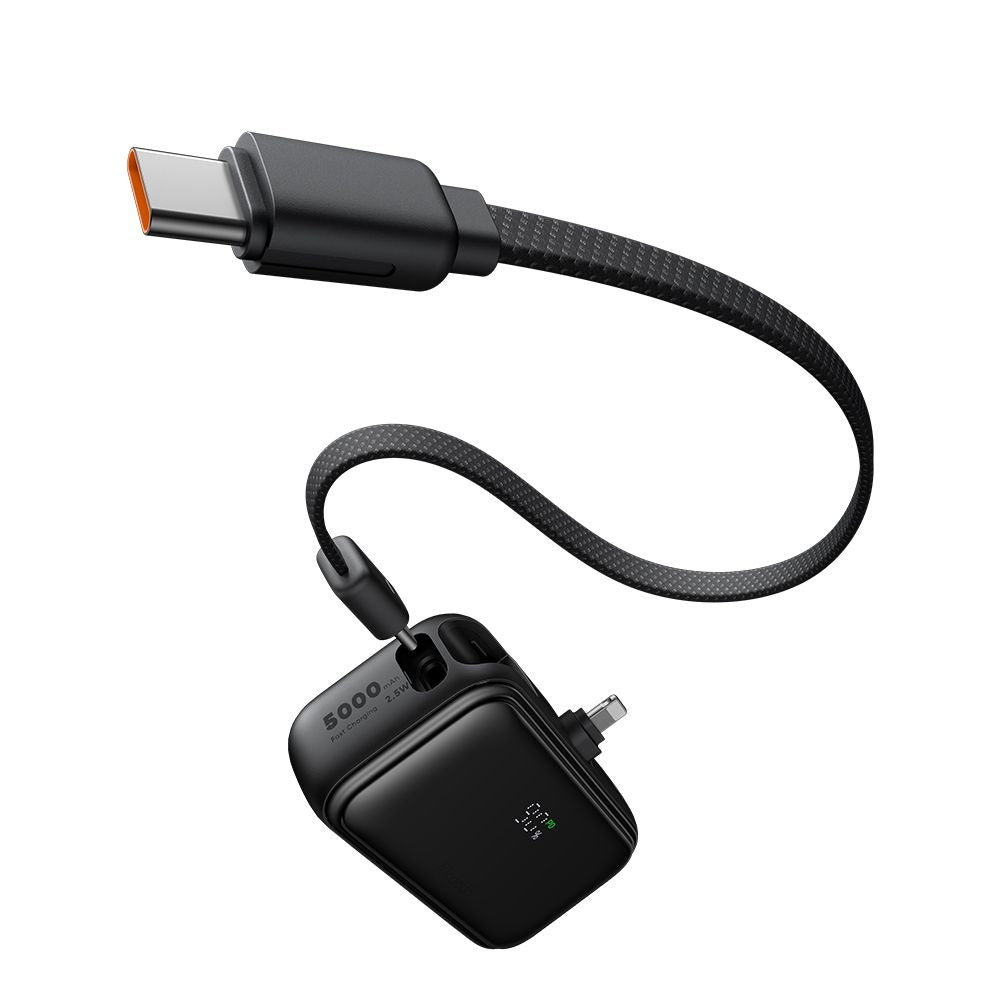 Ekstern batteri McDodo MC-7800 Freekit, 5000mAh, 22.5W, PD, 1 x Lightning - 2 x USB-C, Svart