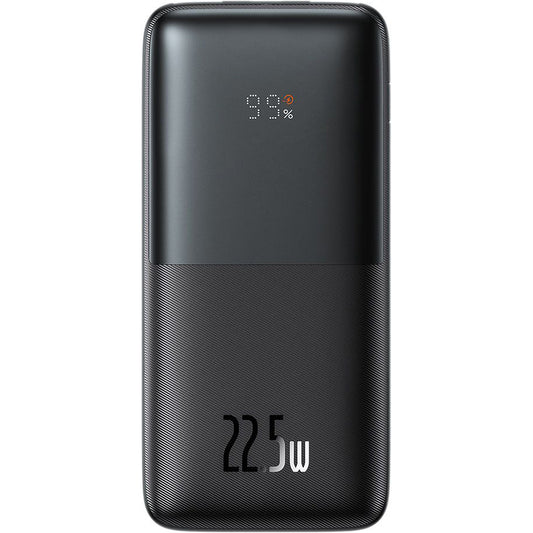 Baseus Bipow Pro eksternt batteri, 10000 mAh, 22,5 W, QC + PD, svart PPBD040001