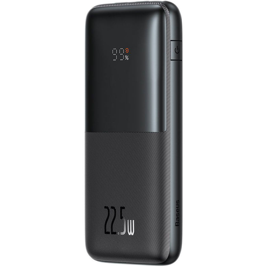 Ekstern batteri Baseus Bipow Pro, 10000mAh, 22.5W, QC + PD, 1 x USB-C - 2 x USB-A, Svart PPBD040001