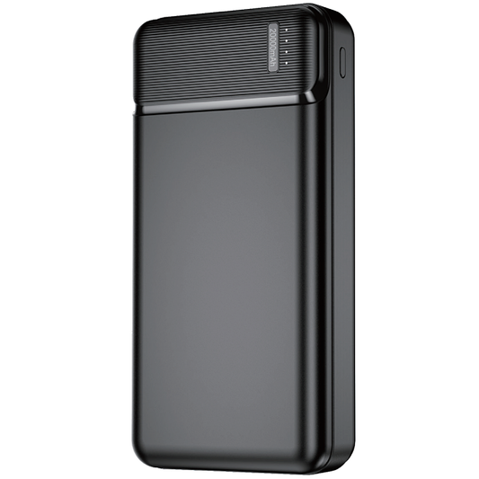 MaXlife MXPB-01 Eksternt batteri, 20000 mAh, 12 W, 2 x USB-A, svart