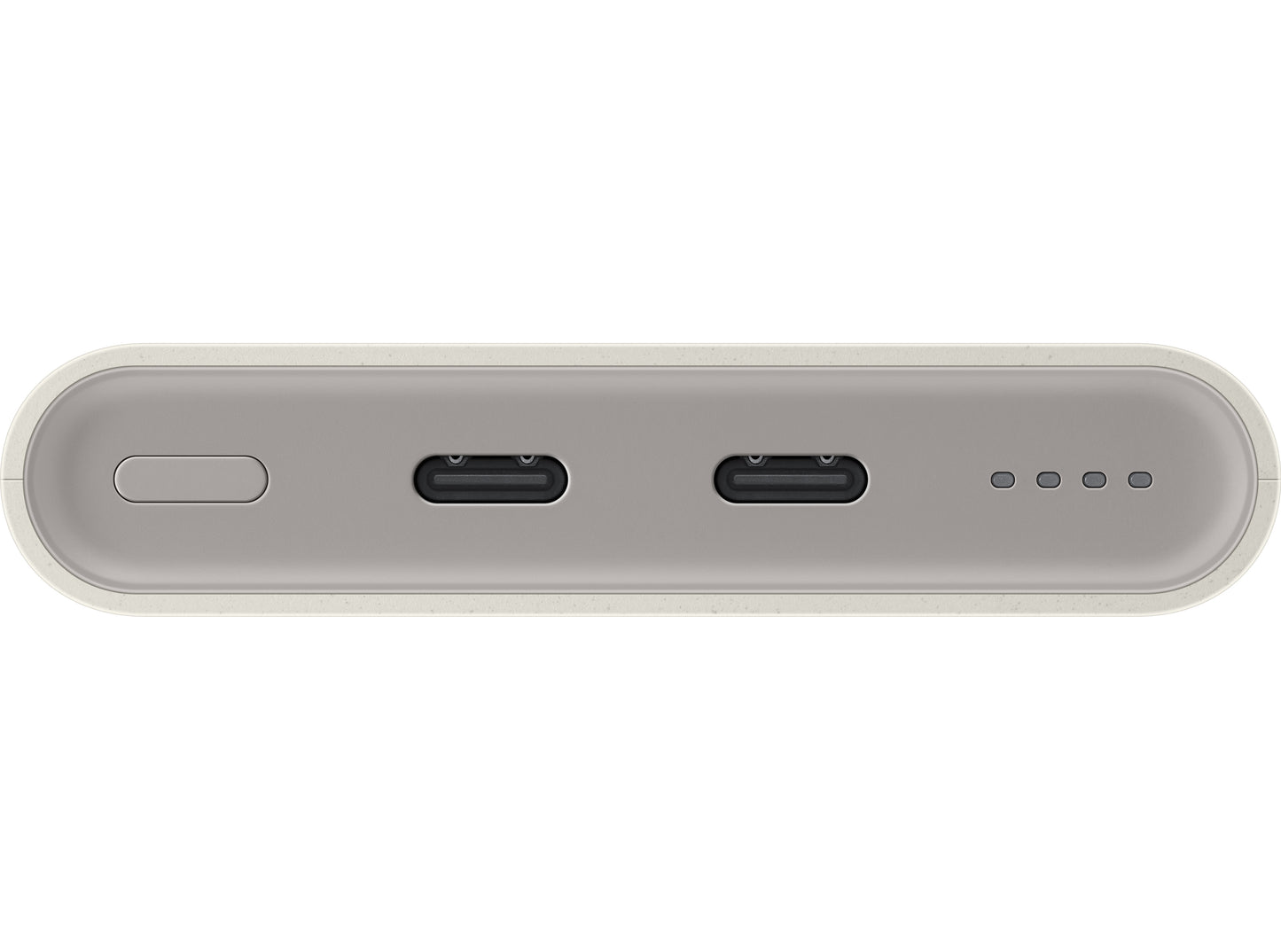 Samsung ekstern batteripakke, 10000 mAh, 25 W, PD, 2 x USB-C, beige EB-P3400XUEGEU