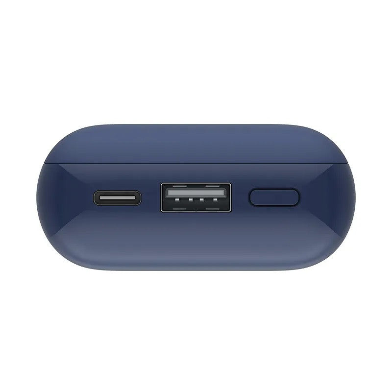 Xiaomi Pocket Edition Pro ekstern batteri, 10000mAh, 33W, QC + PD, 1 x USB-A - 1 x USB-C, Marineblå BHR5785GL