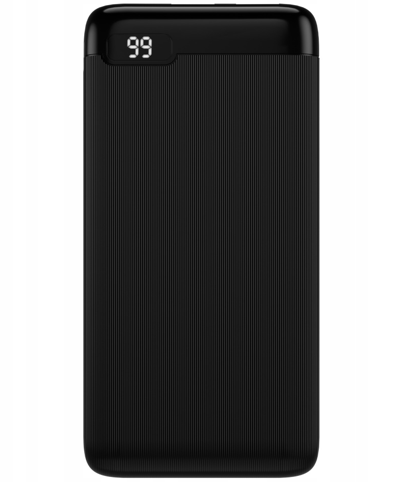 Ekstern batteri Setty SPBL-10, 10000mAh, 10W, 2 x USB-A, Svart