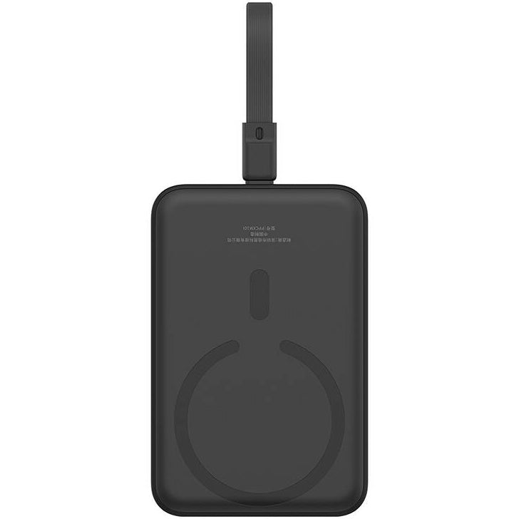 Ekstern trådløs batteri Baseus Magnetic Mini, 10000mAh, 20W, PD + FQI, 1 x Lightning - 1 x QI - 1 x USB-C, Svart P10022109113-00