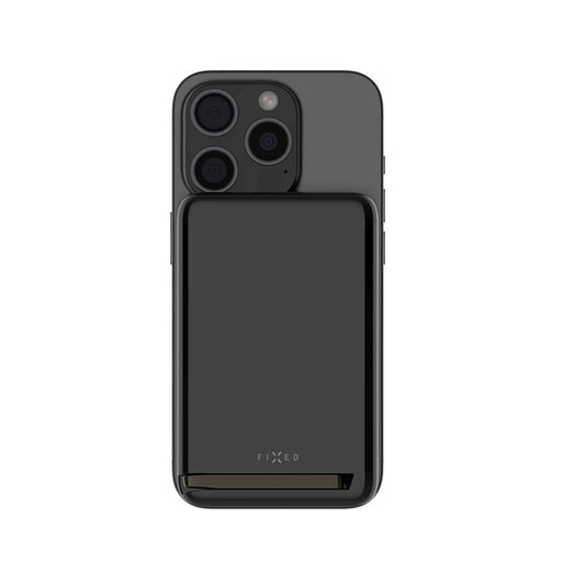 Ekstern trådløs batteri Fixed MagZen 10 Pro, 10000mAh, 30W, PD + FQI, 1 x QI - 1 x USB-C, Svart