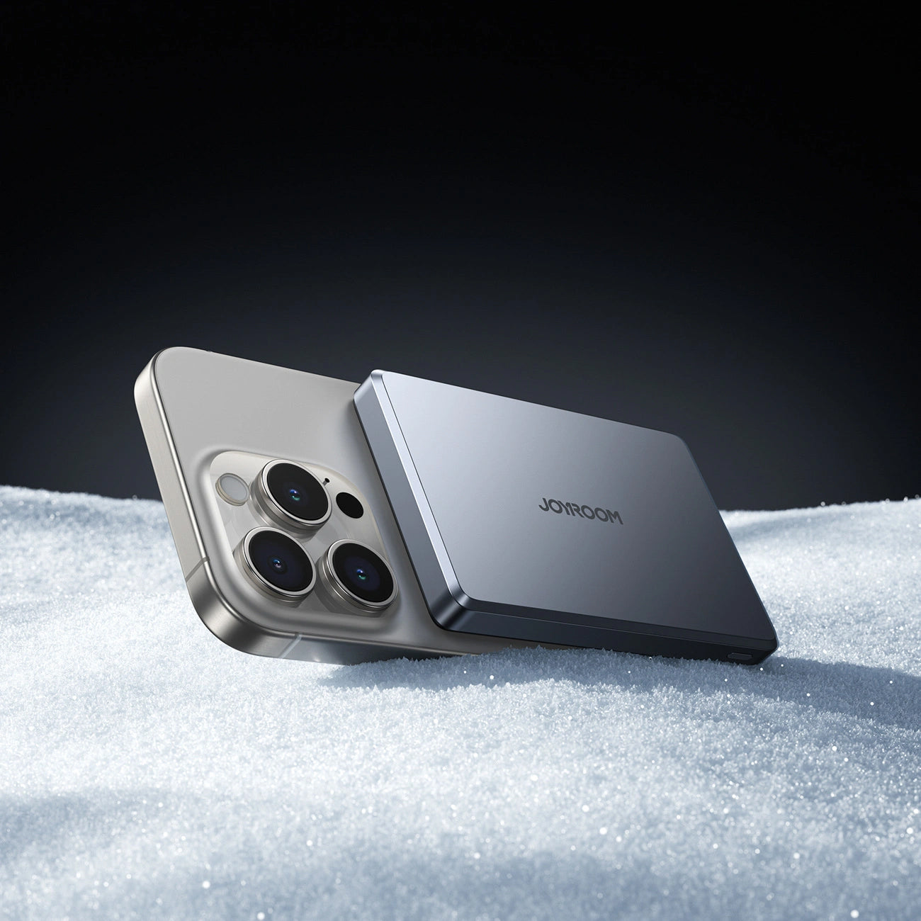 Joyroom JR-PBM08 Pro trådløs ekstern batteri, 10000mAh, 22.5W, PD + FQI, 1 x QI - 2 x USB-C, grå