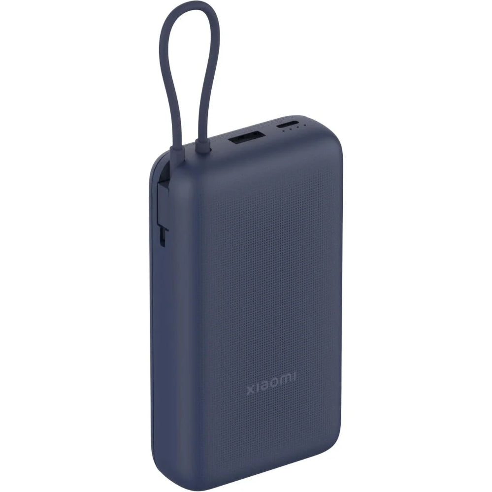 Ekstern batteri Xiaomi, 20000mAh, 33W, QC + PD, 1 x USB-A - 2 x USB-C, Blå BHR8975GL