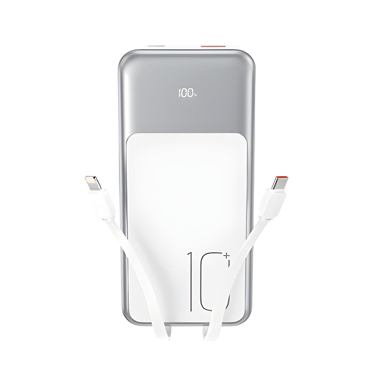 Ekstern Batteri XO Design PR248, 10000mAh, 22.5W, QC + PD, 1 x Lightning - 1 x USB-A - 2 x USB-C, Hvit
