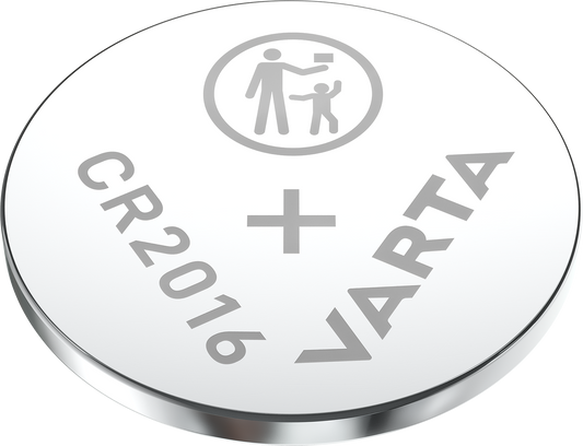 Varta-batteri, CR2016, sett med 2 stk.