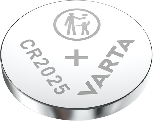 Varta-batteri, CR2025, sett med 5 stk.