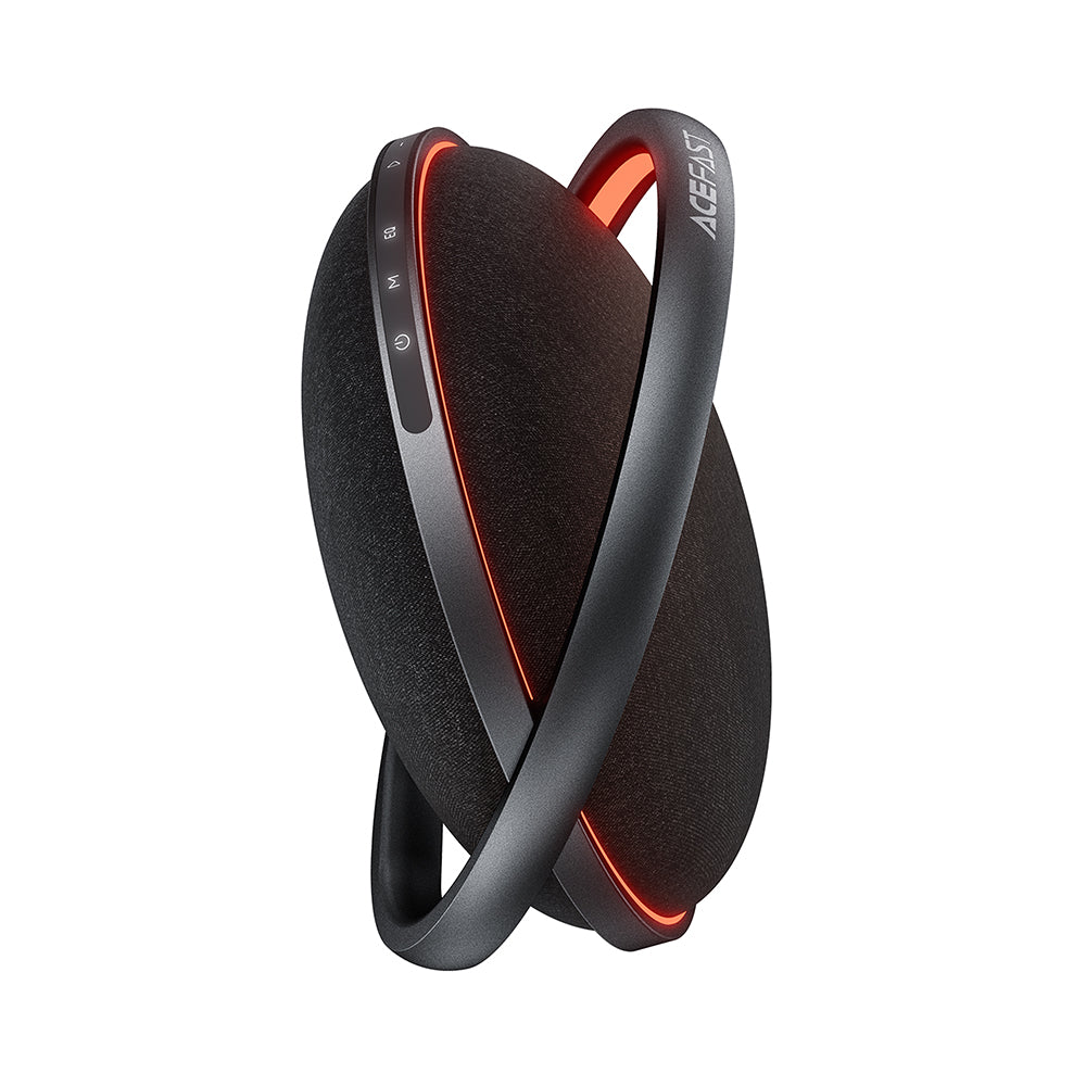 Bluetooth-høyttaler Acefast K5 Pro, 100W, RGB, vanntett, svart