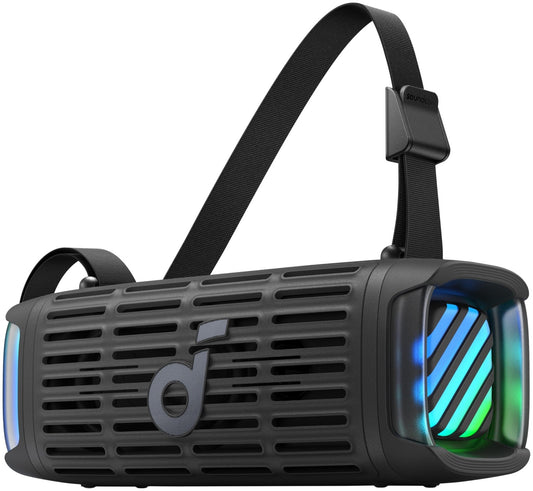 Bærbar Bluetooth-høyttaler Anker SoundCore Boom 3i, 50W, RGB, Vanntett, Svart D5100010
