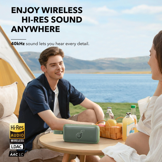 Bærbar Bluetooth-høyttaler Anker SoundCore Motion 300, 30W, TWS, Vanntett, Grønn A3135061