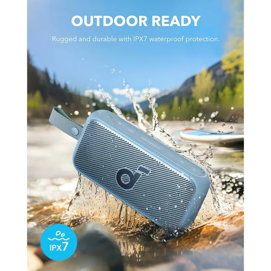 Bærbar Bluetooth-høyttaler Anker SoundCore Motion 300, 30W, TWS, vanntett, blå A3135031