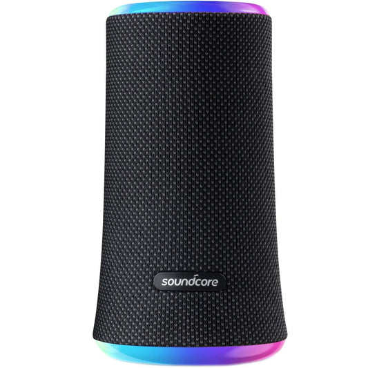 Bærbar Bluetooth-høyttaler Anker SoundCore Flare 2, 20 W, RGB, vanntett, svart A3165G11