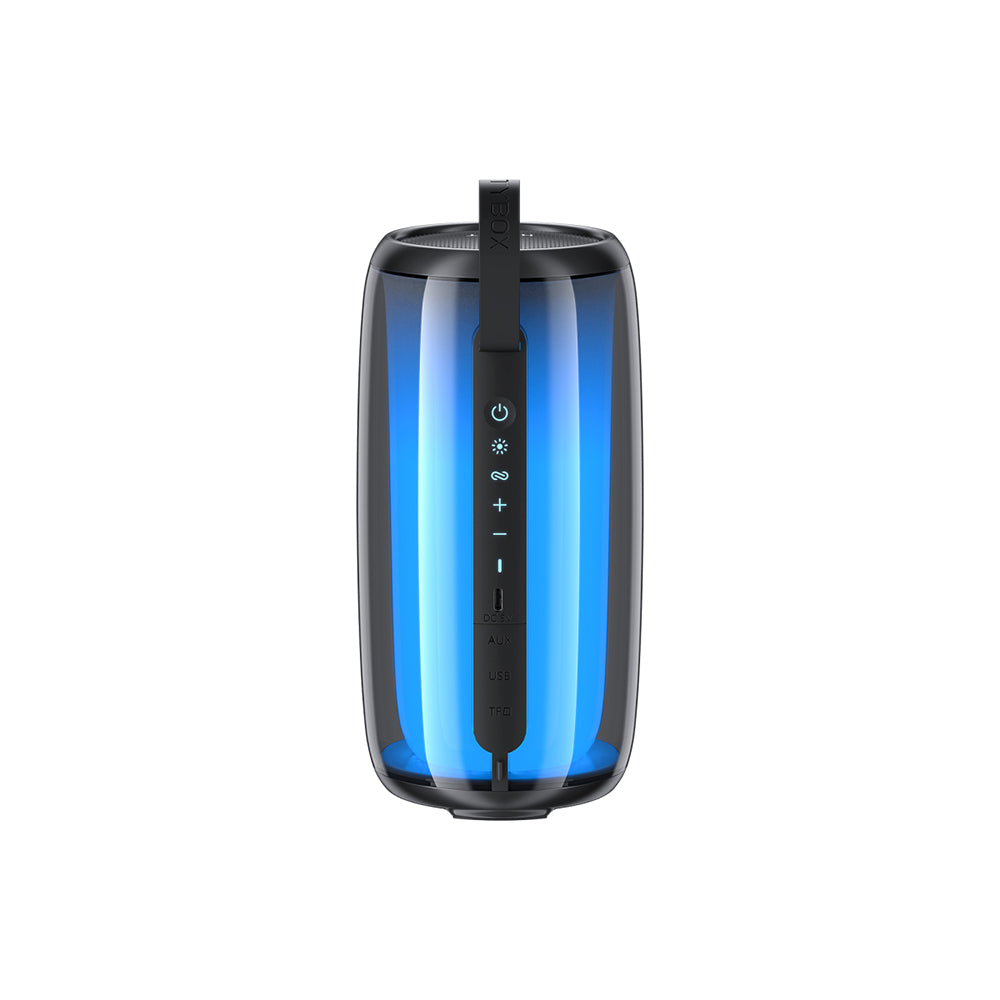 Bærbar Bluetooth-høyttaler HAVIT SK879BT, 8W, RGB, Vanntett, Svart