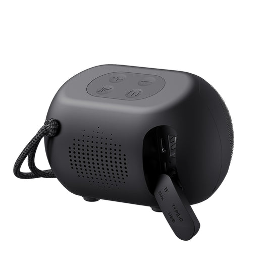 Bærbar Bluetooth-høyttaler HAVIT SK885BT, 8W, RGB, Vanntett, Svart