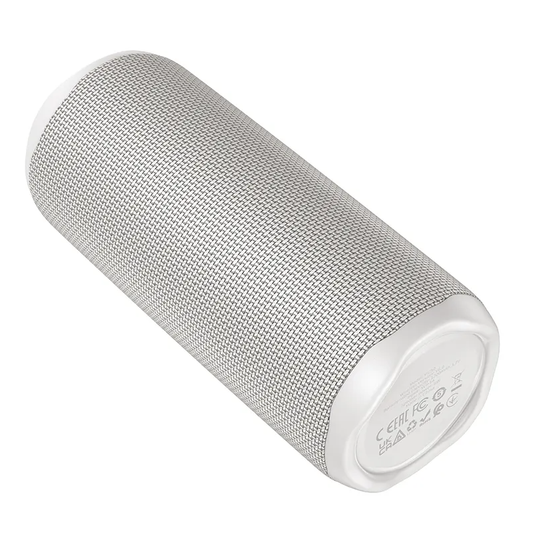 Bærbar Bluetooth-høyttaler HOCO HC50, 8W, TWS, RGB, Vanntett, Hvit