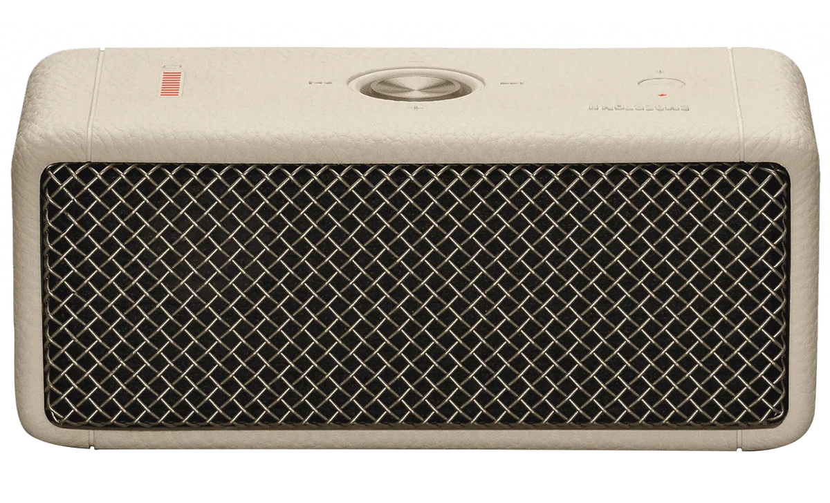 Bærbar Bluetooth-høyttaler Marshall Emberton II, 20W, Vanntett, Krem