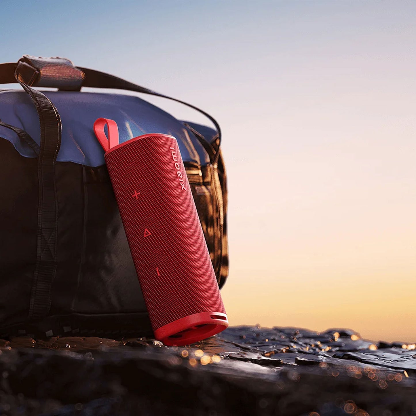 Bærbar Bluetooth-høyttaler Xiaomi Sound Outdoor, 30W, TWS, vanntett, rød QBH4263GL