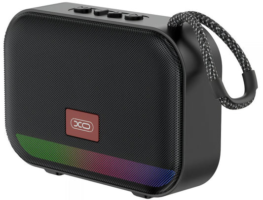 Bærbar Bluetooth-høyttaler XO Design F66, 5W, RGB, Svart