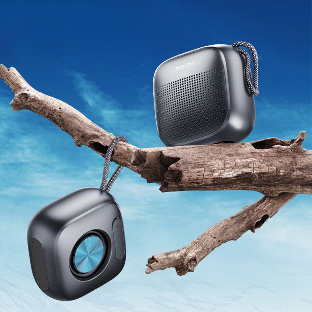 Bærbar Bluetooth-høyttaler Yesido YSW24, 5W, Vanntett, Svart