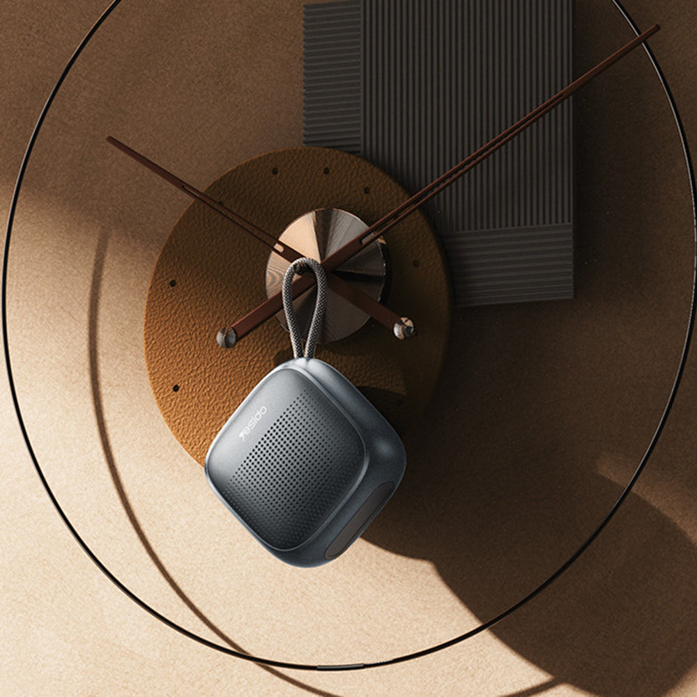 Bærbar Bluetooth-høyttaler Yesido YSW24, 5W, Vanntett, Svart