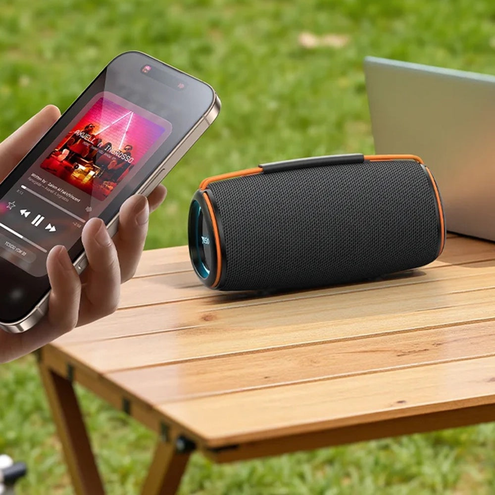Bærbar Bluetooth-høyttaler Yesido YSW38, 30W, TWS, RGB, Svart