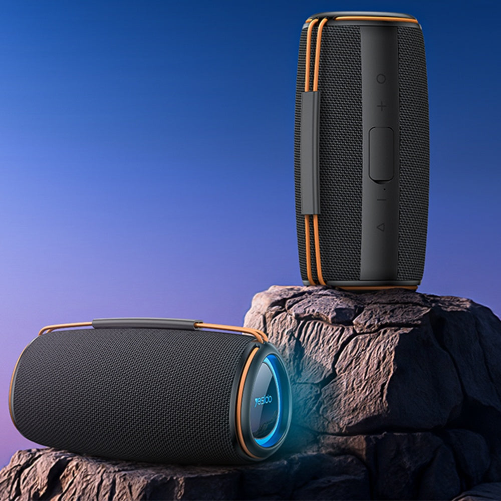 Bærbar Bluetooth-høyttaler Yesido YSW38, 30W, TWS, RGB, Svart