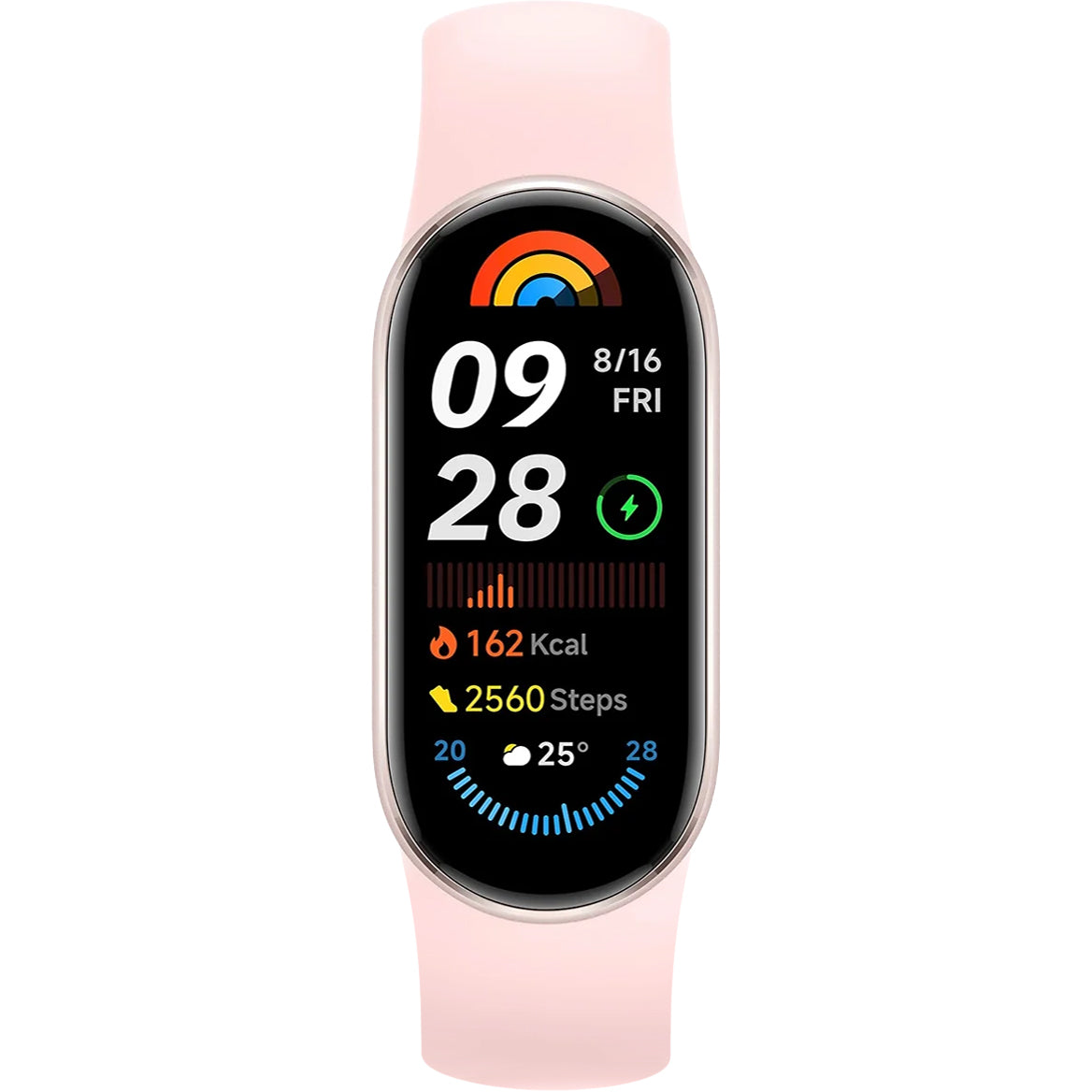 Fitnessarmbånd Xiaomi Mi Smart Band 9, Rosa BHR8345GL
