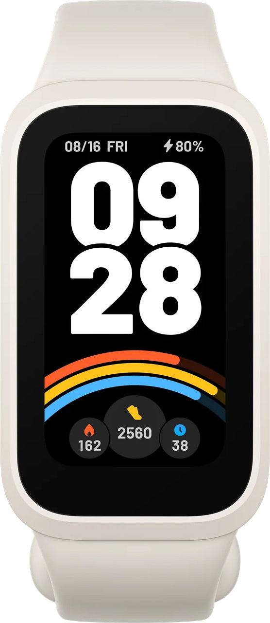 Xiaomi Smart Band 9 Active treningsarmbånd, hvit BHR9441GL