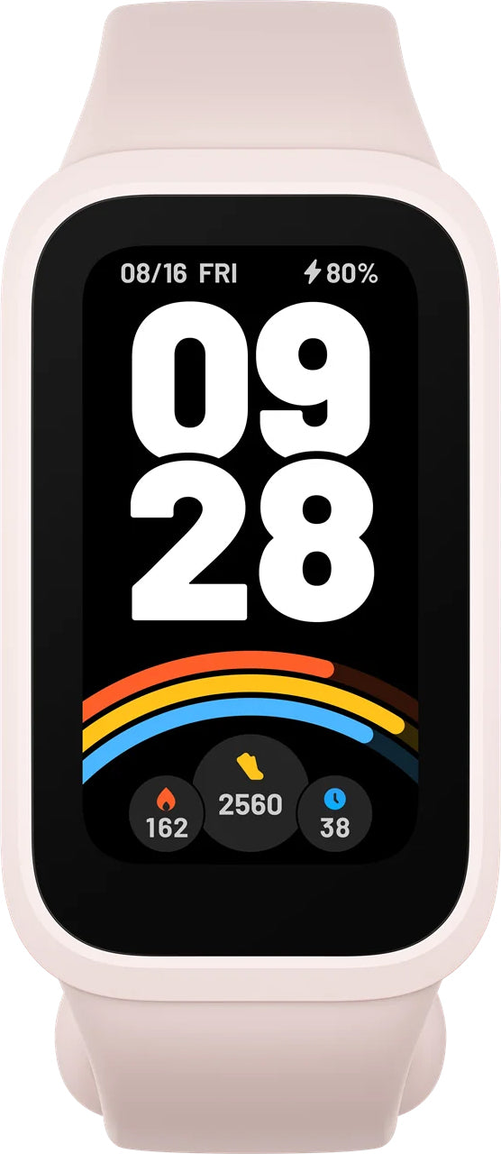 Xiaomi Smart Band 9 Active treningsarmbånd, rosa BHR9917GL