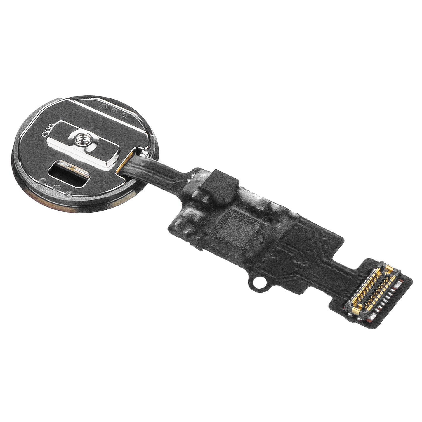 Apple iPhone 8 / 8 Plus / 7 / 7 Plus Menyknappmontering, OEM, med bånd, hvit