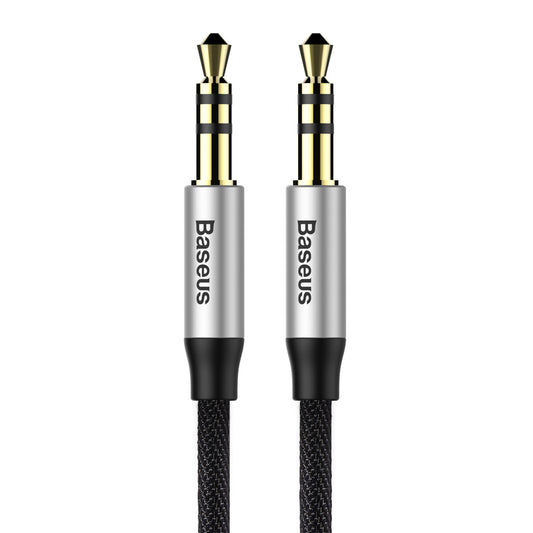 Lydkabel 3,5 mm - 3,5 mm Baseus Yiven M30, 1,5 m, svart
