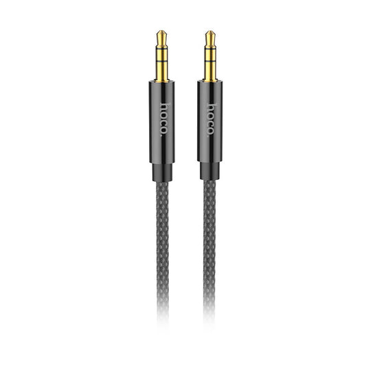 Audio Kabel 3.5mm - 3.5mm HOCO UPA19, 1m, Svart